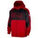 Nike Ανδρική ζακέτα Chicago Bulls Dri-FIT Showtime Full-Zip Hoodie